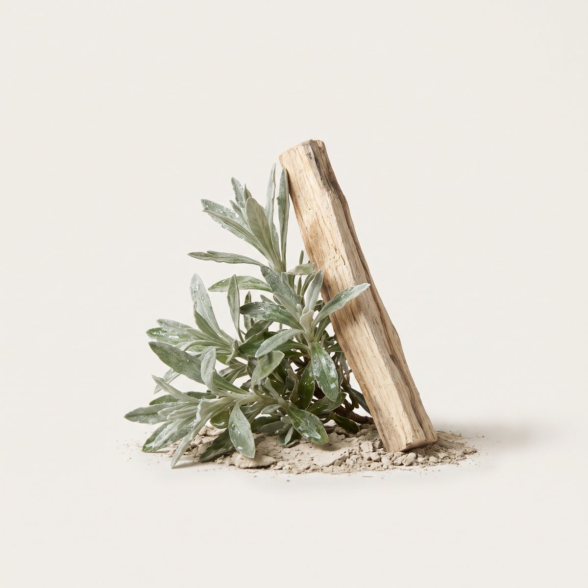 Silver sagebrush after rain